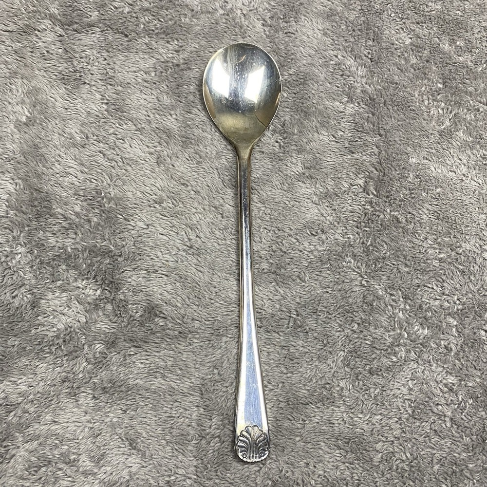 VINTAGE W.A.‎ ITALY SILVERPLATE SALAD Serving Spoon Silver Plated
